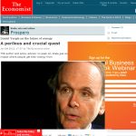 Daniel Yergin: video interview by The Economist